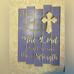 Christian inspirational wall decor